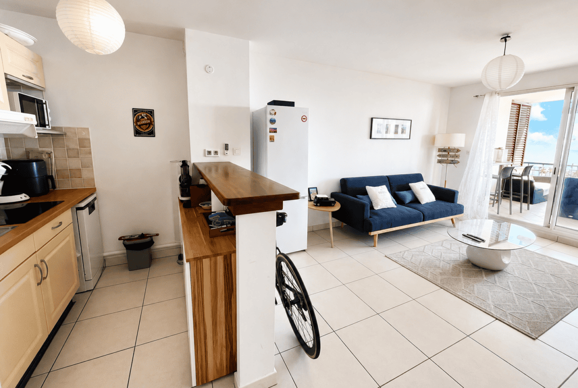 SAINT-GILLES-LES-BAINS – Deux pièces avec Terrasse – Résidence de Standing